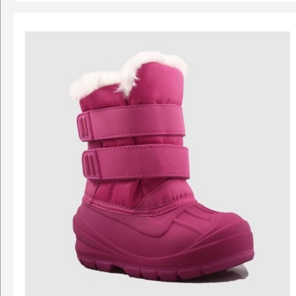 NWT Cat /& Jack Toddler Girl Arias Winter Boots Faux Fur Warm Tan brown Size 5